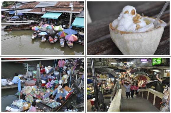 Amphawa Floating Market dan Es Krim Kelapanya