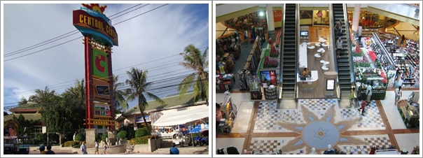 Bagian Depan dan Dalam Central Centre Pattaya dan Big C Department Store