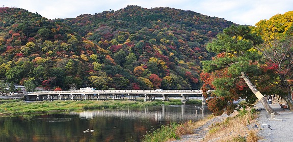 Togetsukyo Bridge Saat Musim Gugur (Photo By : Japanguide.com)