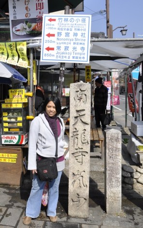 Petunjuk Arah Menuju Bamboo Groves