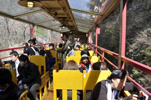 Gerbong Terbuka Sagano Scenic Railway