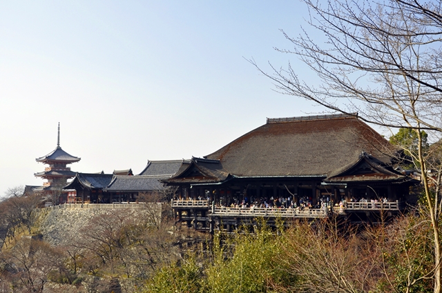 Main Hall dan Panggung Kayu Kiyomizudera