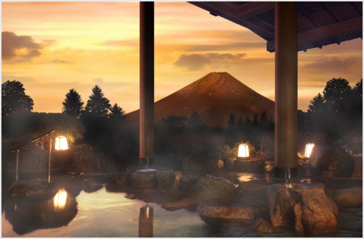 Onsen di hotel Green Plaza Hakone (Biaya Masuk Y 1600 per 3 jam) Photo By : Hotel Green Plaza Hakone