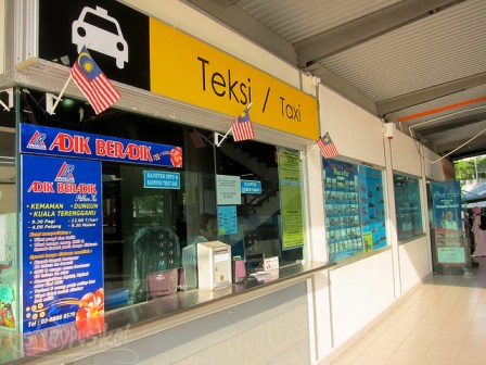 Taxi Counter di Putrajaya