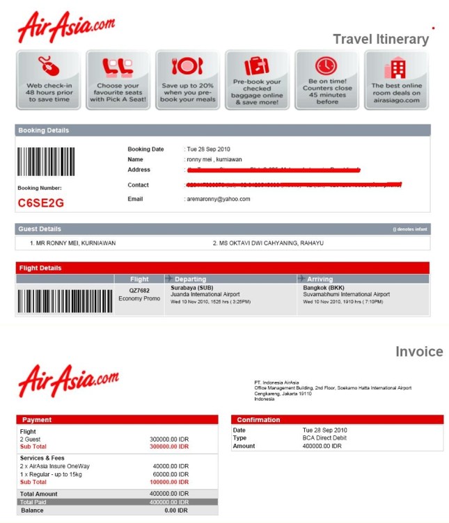 Tiket Bersejarah Itu