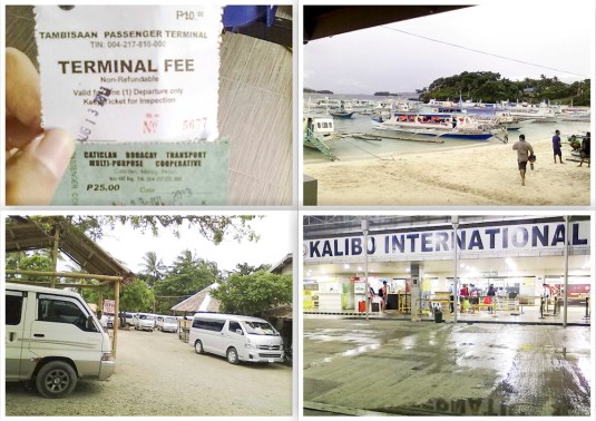 Minivan menuju Kalibo Airport (Photo by : Ouele, Kaskuser)