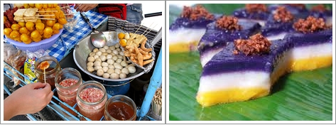 Penjual Makanan Jalanan di Filipina (Kiri) dan Sapin-Sapin (Kanan)