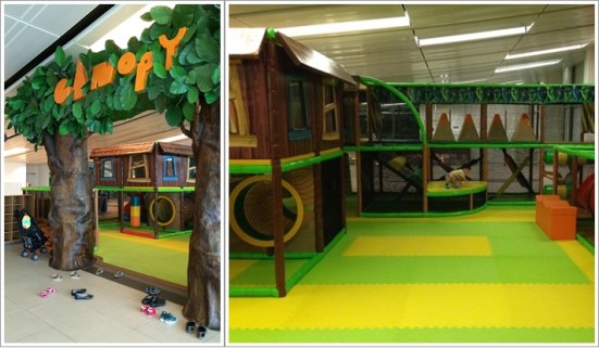 Canopy Playground dan bagian dalamnya