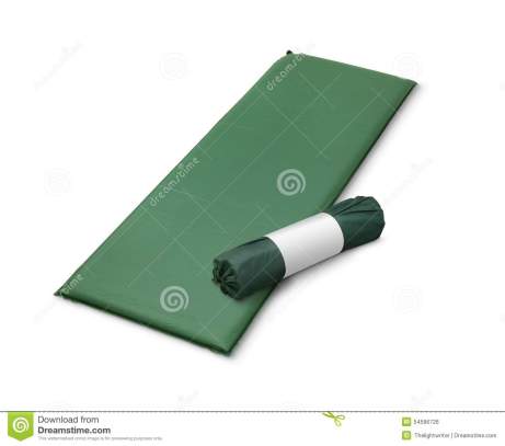 Light self-inflating travel sleep matras