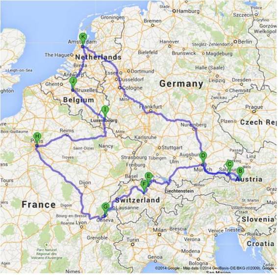 Rute Perjalanan Kami