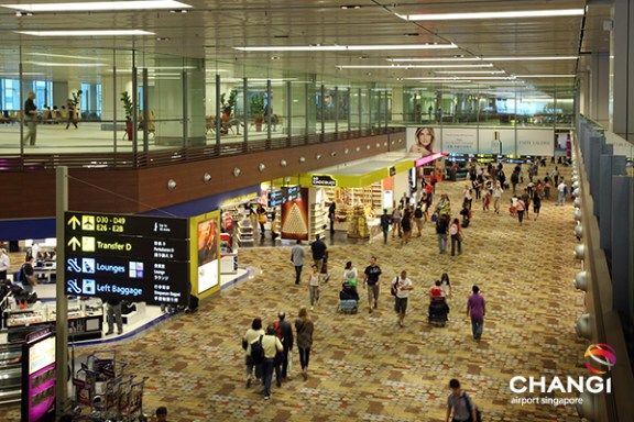 Transit Mall Terminal 1 (Photo Credit : Changi Airport Group)