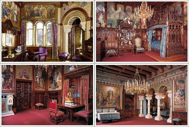 Bagian dalam kastil Neuschwanstein (Photo by : neuschwanstein.de)