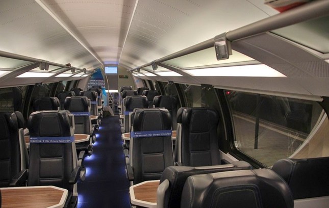 Tempat duduk di Westbahn Plus