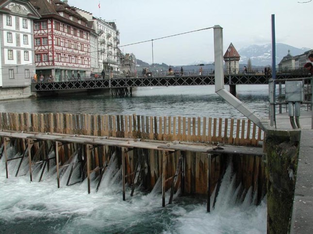 Nadelwehr di Spreuer Bridge