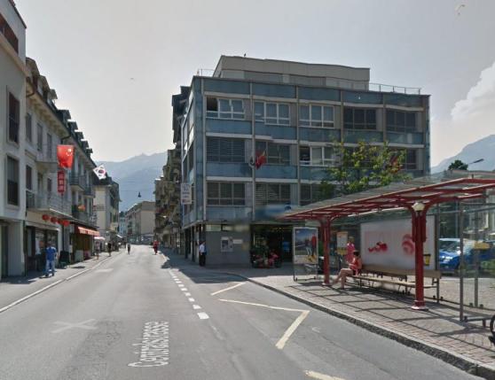 Halte Bis Interlaken, Zentralplatz